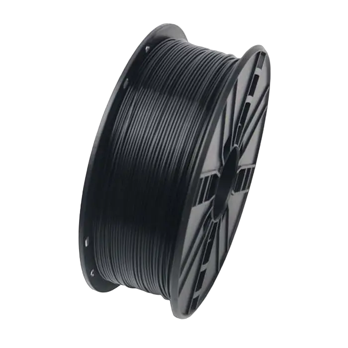 Filament pentru imprimantă 3D Gembird 3DP-ABS1.75-01-BK, ABS, Negru , 1.75 mm, 1 kg