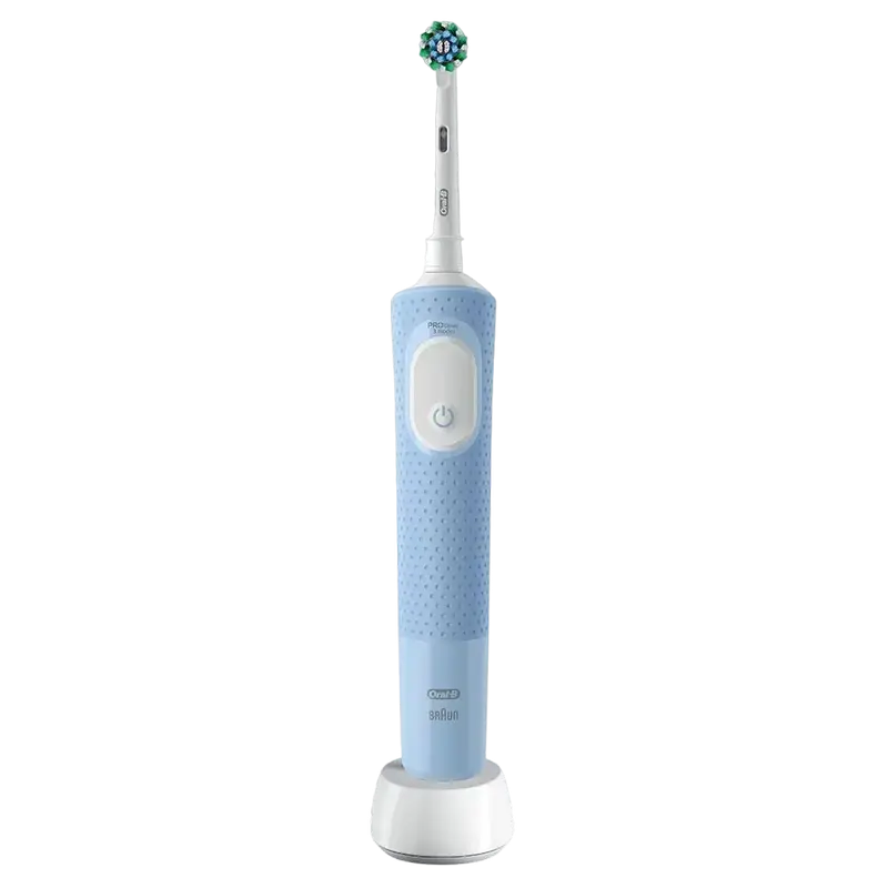 Электрическая зубная щетка Braun Oral-B Vitality Pro Protect X , Голубой - photo