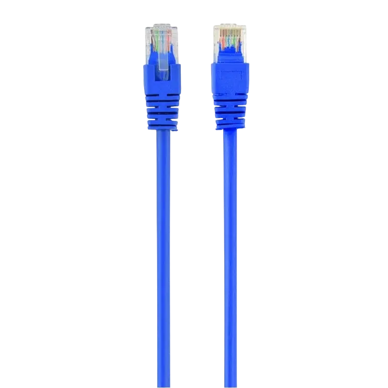 Патч-корд Cablexpert PP6U-0.5M/B, Cat6 UTP, 0,5м, Синий - photo