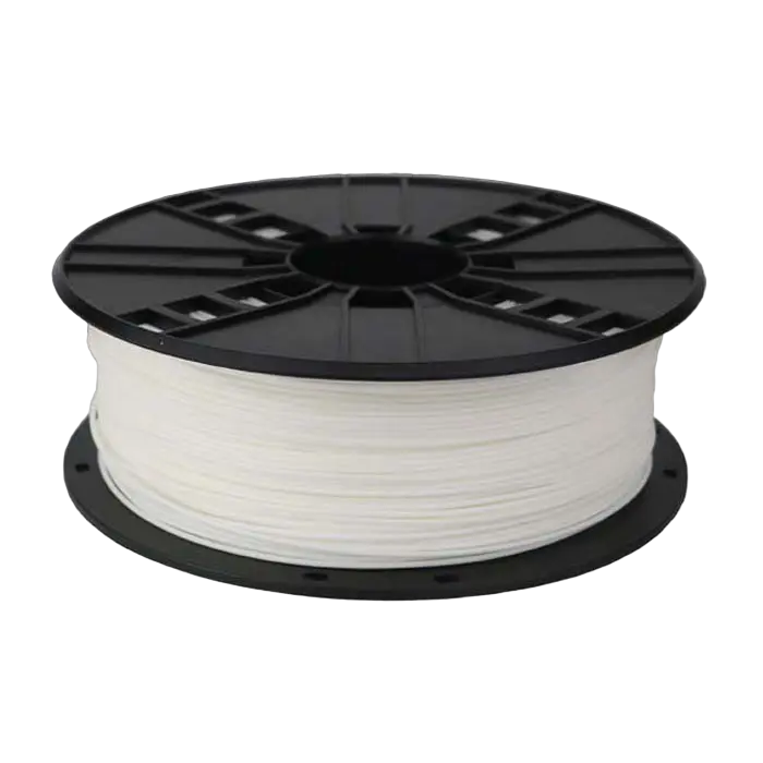 Filament pentru imprimantă 3D Gembird 3DP-PLA1.75GE-01-W, PLA, Alb , 1.75 mm, 0,2 kg - photo