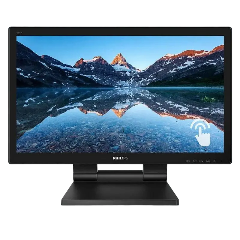 21,5" Monitor PHILIPS 222B9T, TN 1920x1080 FHD, Negru - photo