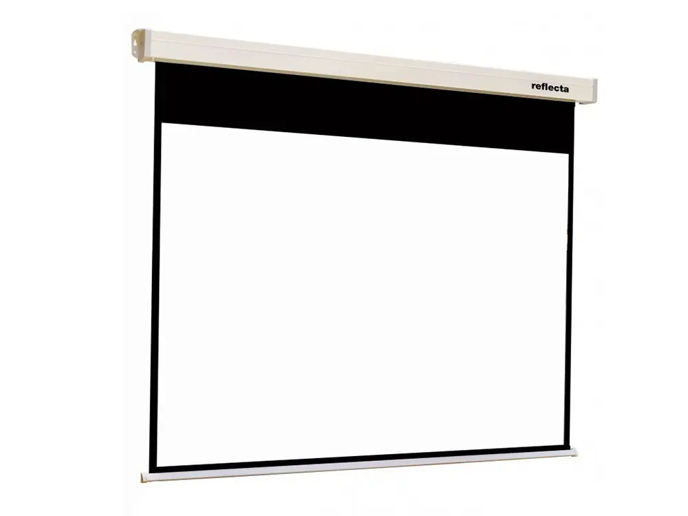 Electrical Screen 4:3 Reflecta CrystalLine Motor with RC, 300x233cm/292x219 view area, BB, 1.0 gain - photo