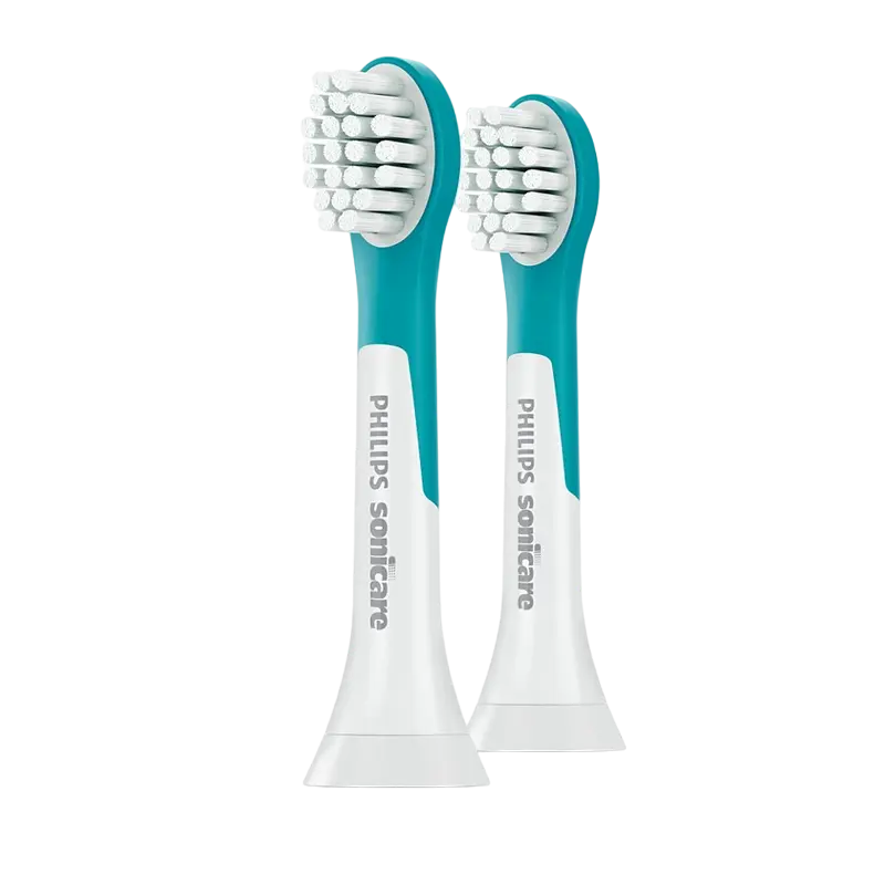 Duză pentru periuța de dinți electrică PHILIPS Sonicare For Kids, Turcoaz / Alb - photo