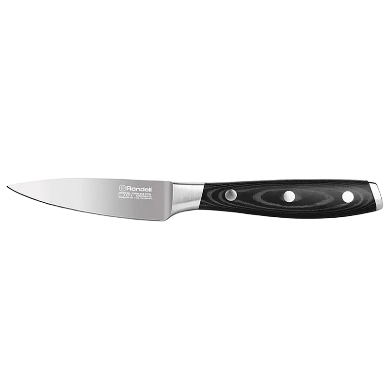 Нож для чистки овощей Rondell Falkata, Чёрный - photo