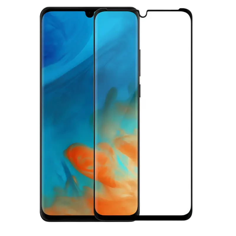 Sticlă de protecție Nillkin Huawei P30 Pro - 3D CP+ Max Tempered Glass, Negru - photo