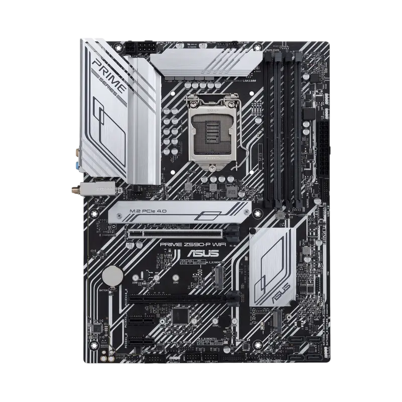 Материнская плата ASUS PRIME Z590-P WIFI, LGA1200, Intel Z590, ATX - photo