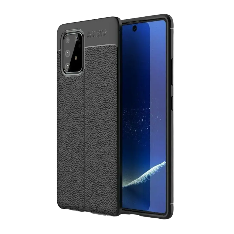 Husă Xcover Galaxy A52 - Leather, Negru - photo