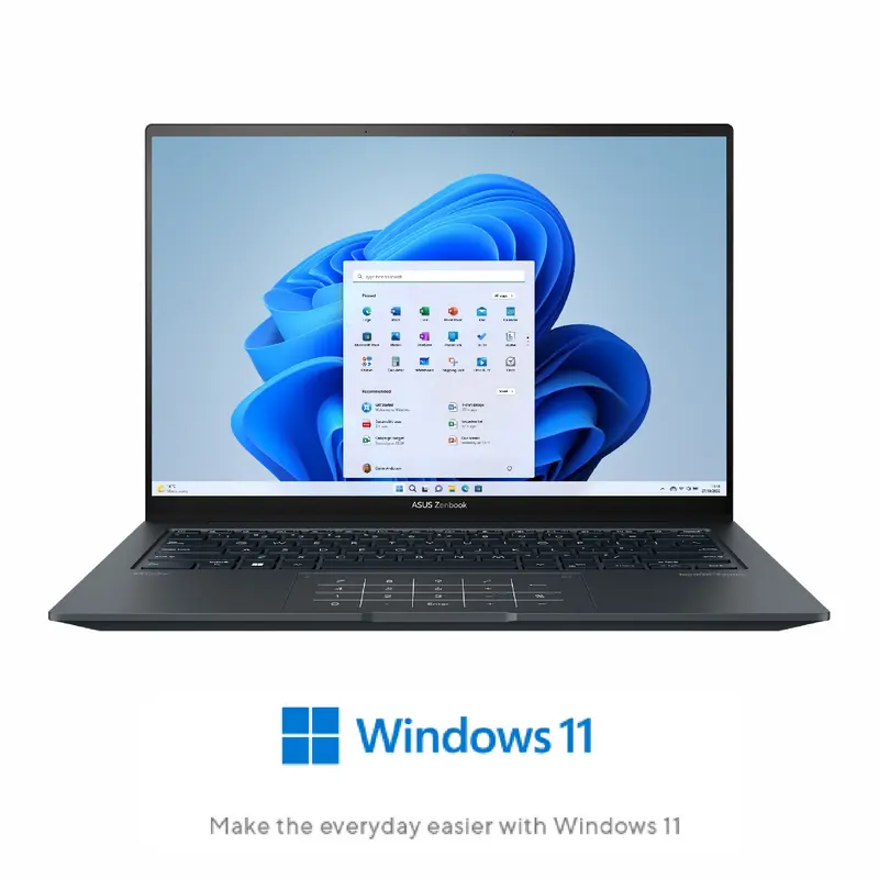 Ноутбук 14,5" ASUS Zenbook 14X OLED UX3404VA, Inkwell Gray, Intel Core i7-13700H, 16Гб/1024Гб, Windows 11 Home - photo