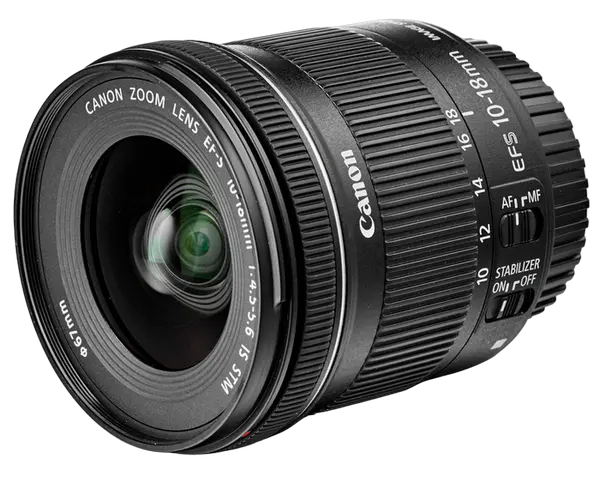 Obiectiv foto Canon EF-S 10-18mm f/4.5-5.6 IS STM - photo