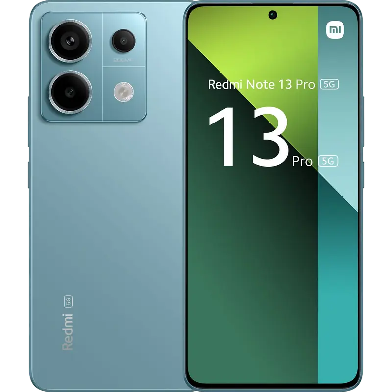 Smartphone Xiaomi Redmi Note 13 5G, 8GB/256GB, Ocean Teal - photo