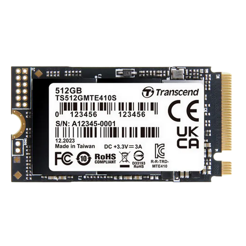 Накопитель SSD Transcend MTE410S, 512Гб, TS512GMTE410S - photo