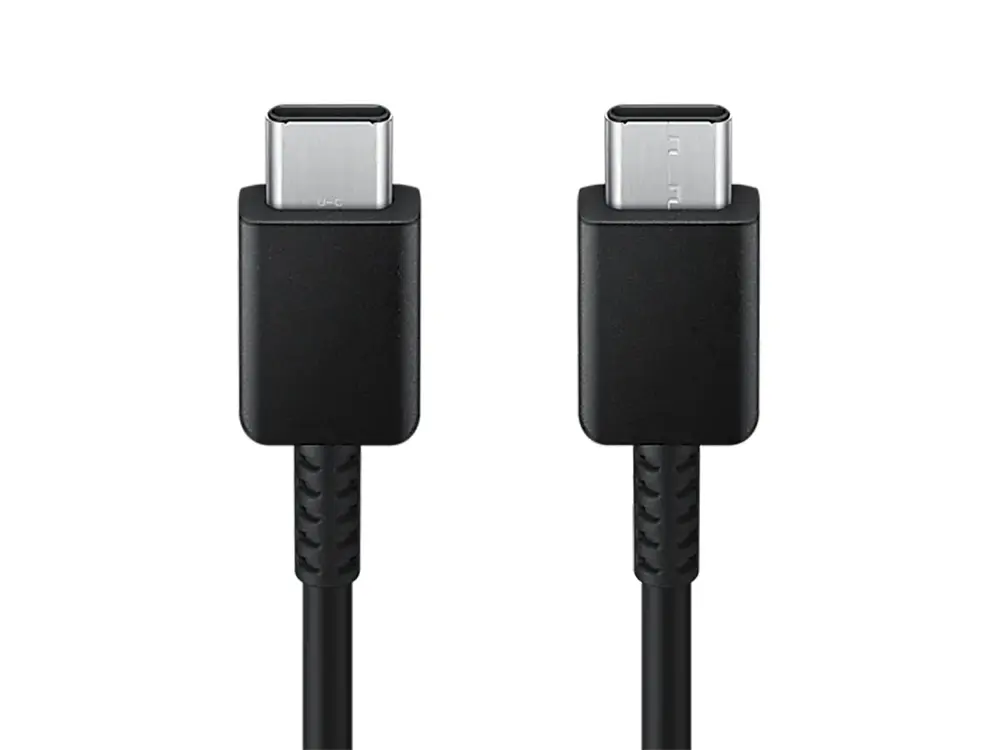 Cablu încărcare și sincronizare Samsung USB-C to USB-C Cable 3A, USB Type-C/USB Type-C, 1,8m, Negru - photo