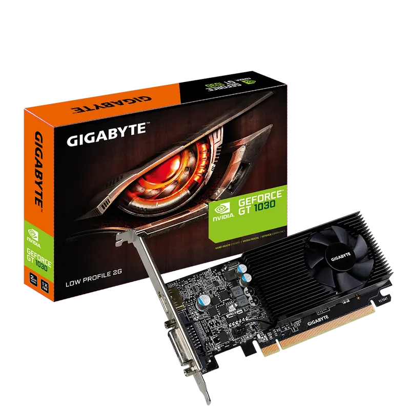 Видеокарта Gigabyte GV-N1030D5-2GL,  2ГБ GDDR5 64бит - photo