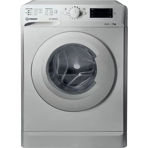 Mașină de spălat Indesit OMTWE 71252 S, 7kg, Argintiu - photo