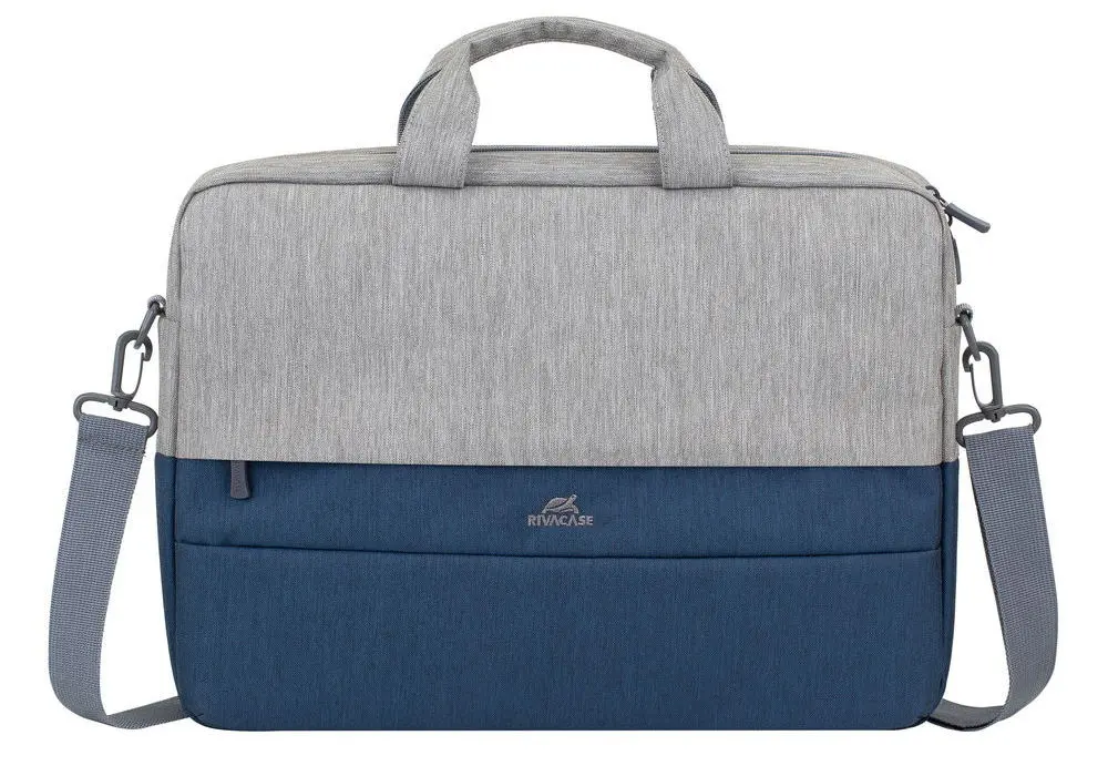 NB bag Rivacase 7532, for Laptop 15,6" & City bags, Gray/Dark Blue - photo