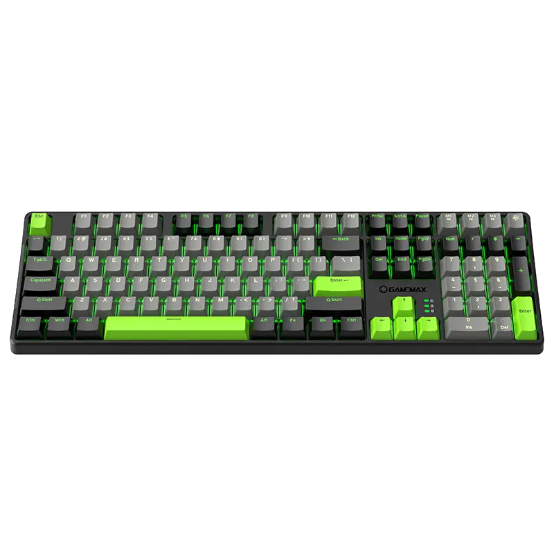 Tastatură Gamemax Rampage X2, Cu fir, Negru | Gri - photo