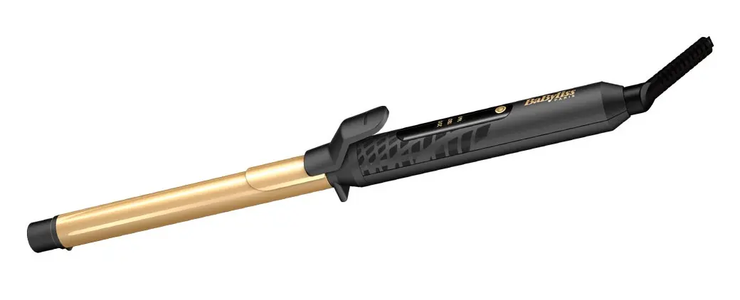 Плойка Babyliss Gold Ceramic 19mm | C419E, Черный Золотый - photo