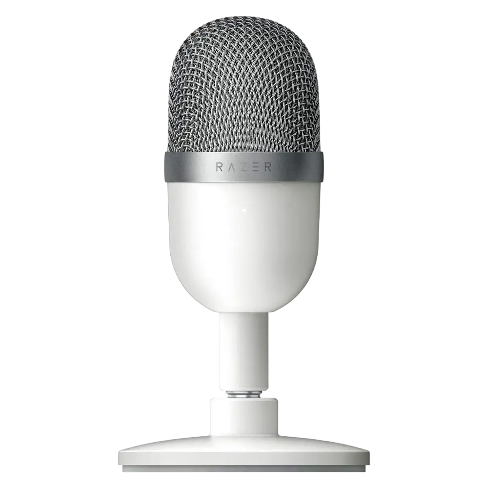 Игровой Микрофон RAZER Seiren Mini, Проводной аналоговый, Белый - photo