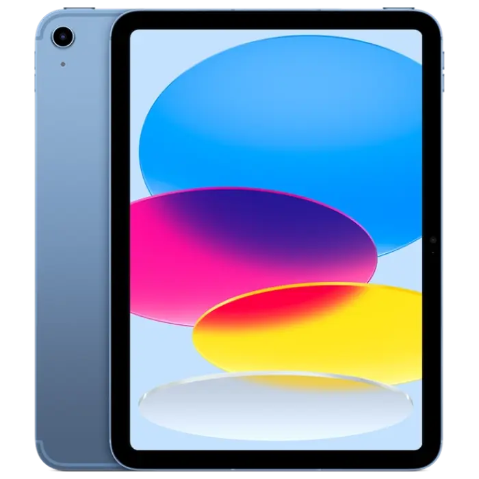 Планшет Apple iPad 10.9" (10th gen) A2757, WiFi + Cellular, /256Гб, Синий - photo