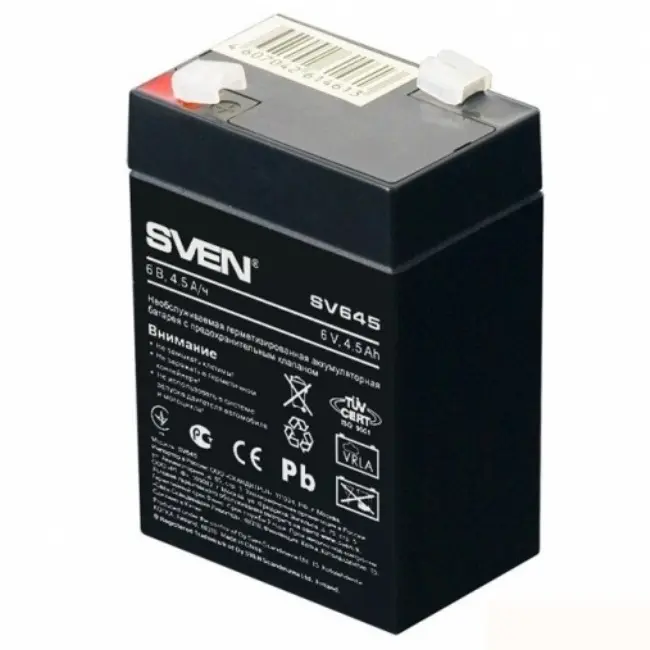 Аккумулятор для резервного питания SVEN SV-0222064, 6В 4,5 - photo