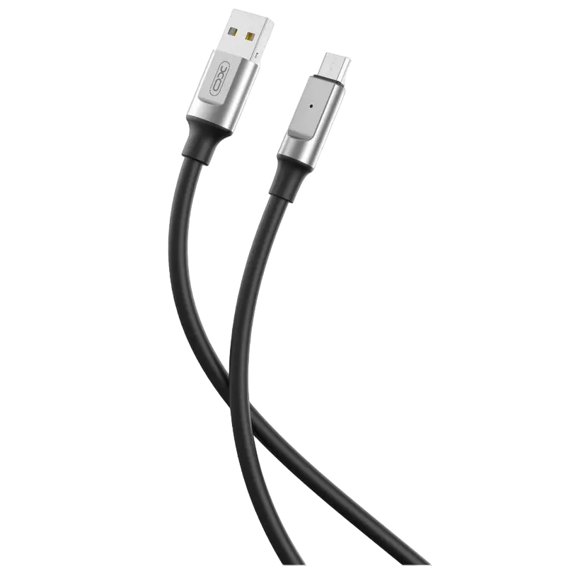 Кабель для передачи данных XO NB251, USB Type-A/USB Type-C, 1м, Чёрный - photo