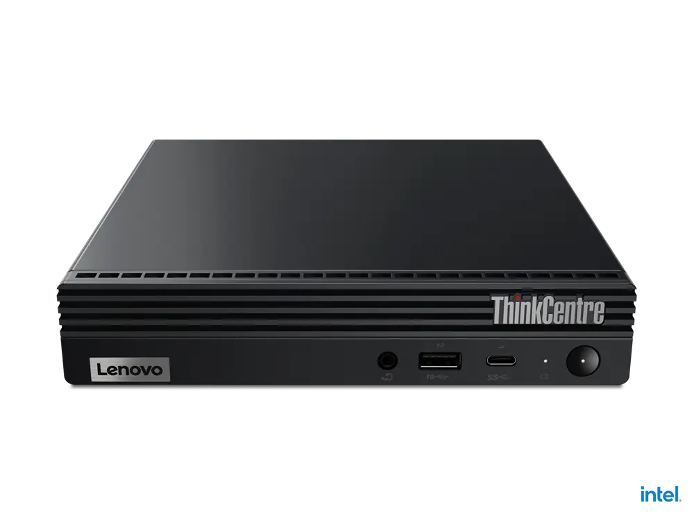 Sistem Desktop PC Lenovo ThinkCentre M60e, Tiny, Intel Core i3-10100T, 4GB/256GB, Intel UHD Graphics, Fără SO - photo