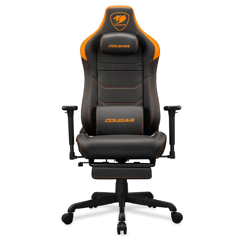 Scaun Gaming Cougar Armor EVO S, PU Piele, Negru | Portocaliu - photo