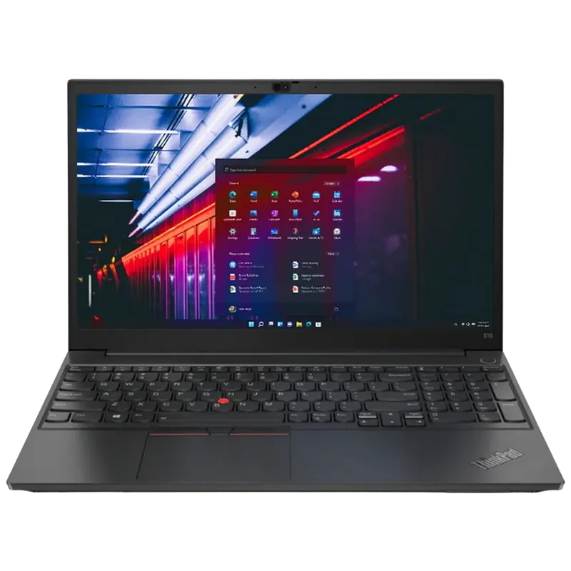 Ноутбук для бизнеса 15,6" Lenovo ThinkPad E15 Gen 2, Чёрный, AMD Ryzen 3 4300U, 8Гб/256Гб, Без ОС - photo