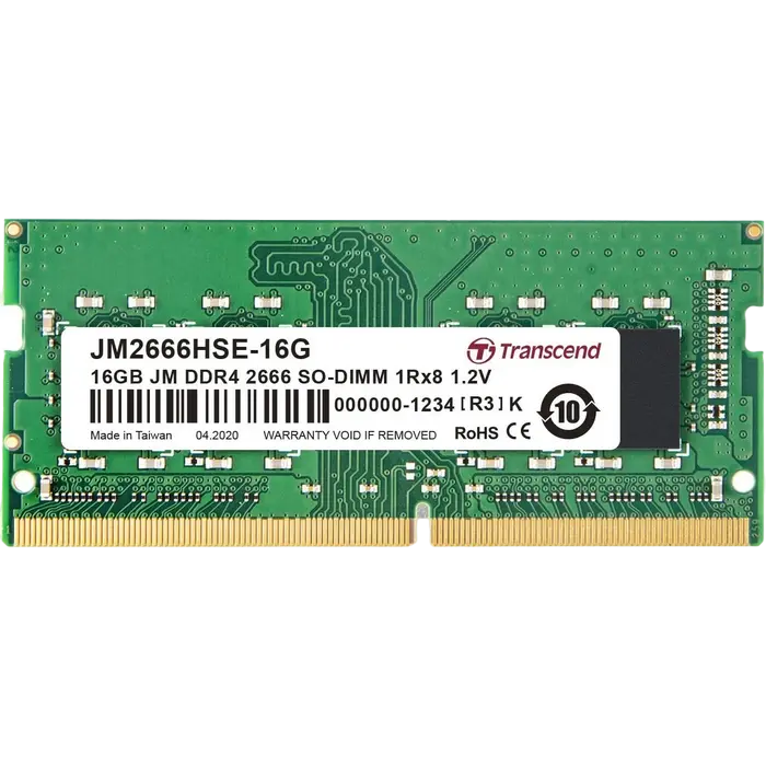 Memorie RAM Transcend JM2666HSE-16G, DDR4 SDRAM, 2666 MHz, 16GB - photo