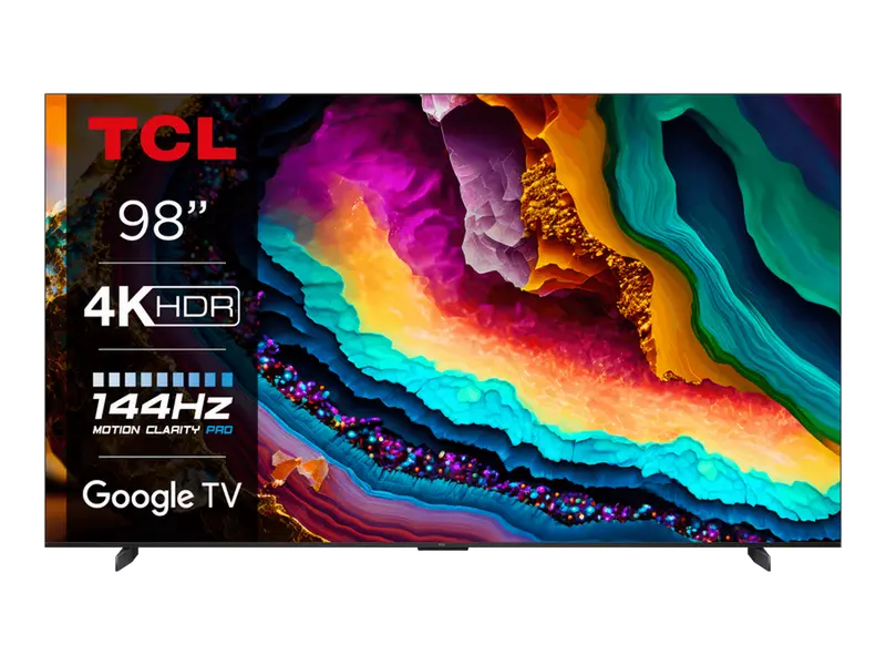 98" LED SMART TV TCL 98P745, 3840x2160 4K UHD, Google TV, Negru - photo