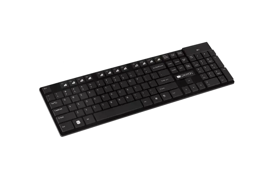 Tastatură Canyon HKB-W2, Fără fir, Negru - photo