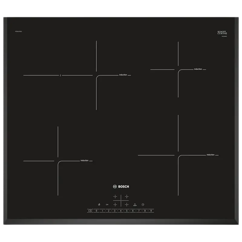 Индукционная варочная панель Bosch PIF651FB1E, Чёрный - photo
