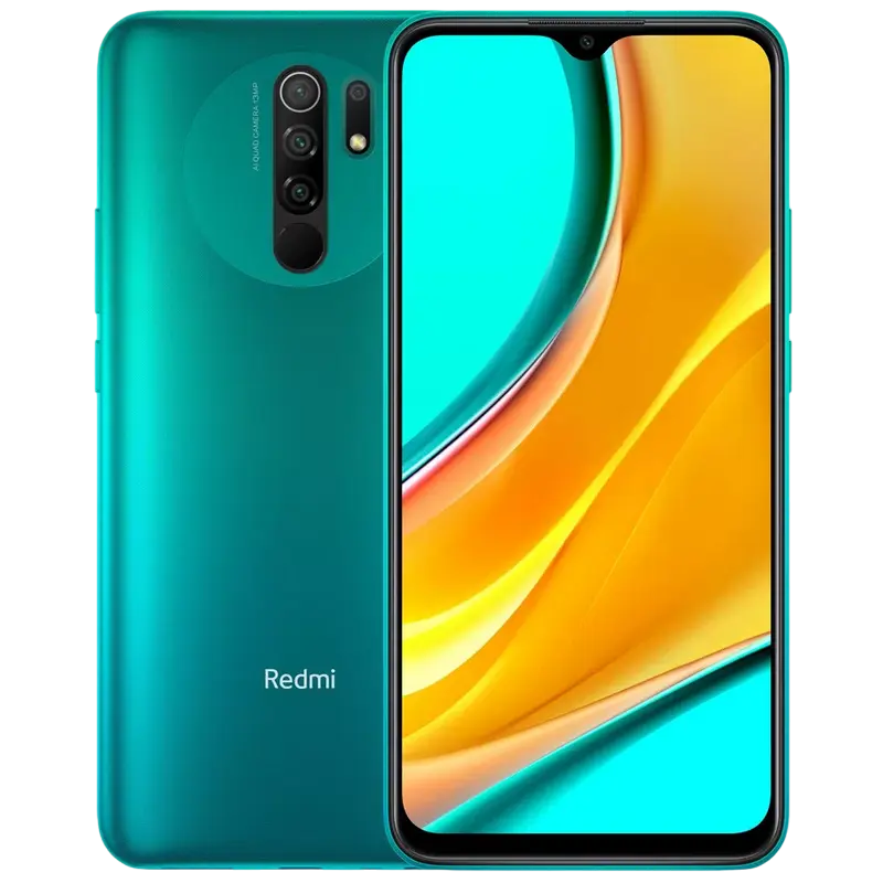 Смартфон Xiaomi Redmi 9, 64Гб/4Гб, Зелёный - photo