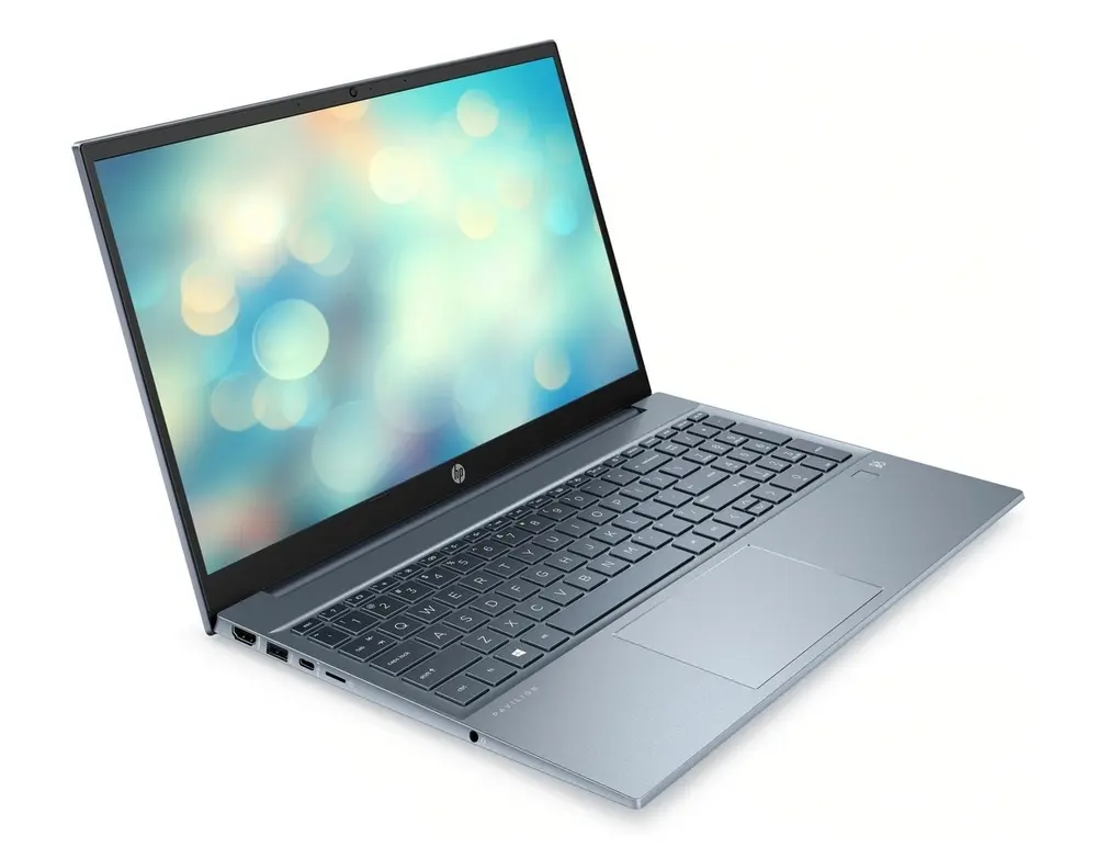 Laptop 15,6" HP Pavilion 15-eh1009ur, Fog Blue, AMD Ryzen 5 5500U, 8GB/512GB, FreeDOS