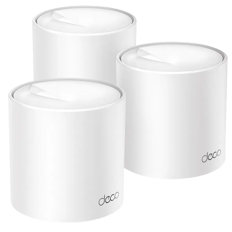 Домашняя Mesh Wi-Fi система TP-LINK Deco X50 (3-pack), Белый - photo