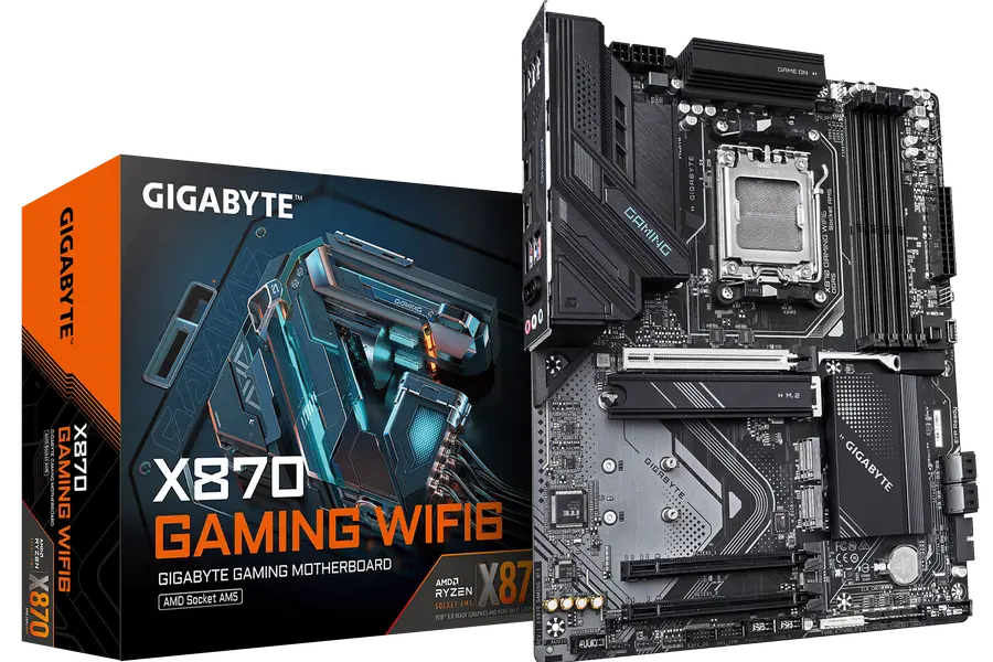 Материнская плата Gigabyte X870 GAMING WIFI6, AM5, AMD X870, ATX - photo