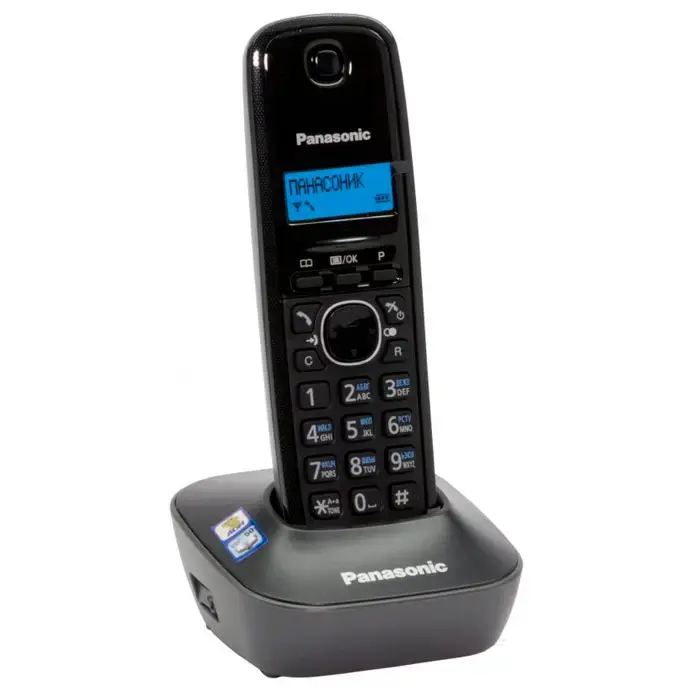 Telefon fără fir Panasonic KX-TG1611, Gri