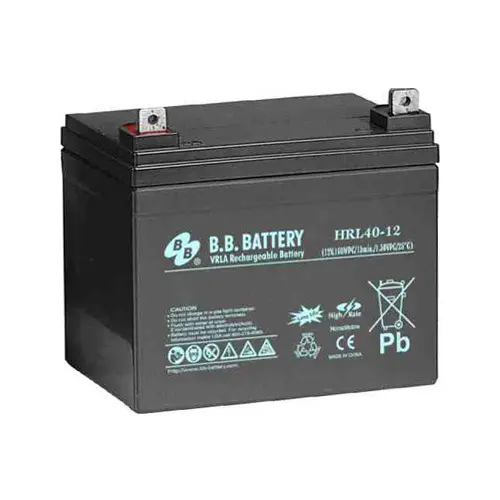 Аккумулятор для резервного питания B.B. HR40-12H, 12В 40Ач - photo