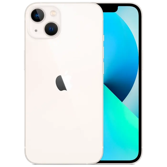 Смартфон Apple iPhone 13, 4Гб/256Гб, Starlight - photo