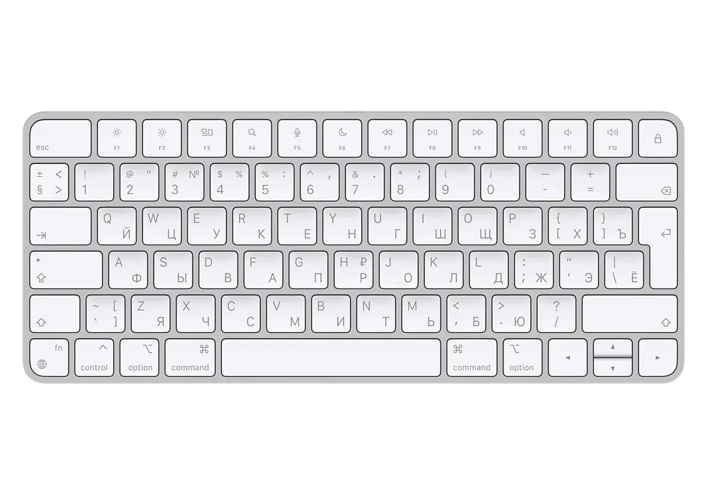 Клавиатура Apple MK2A3RS/A, Беспроводное, Белый - photo