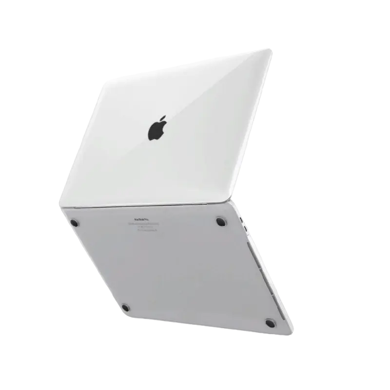 Чехол Tech Protect Smartshell Macbook Pro 16 (2019), Кристально чистый - photo