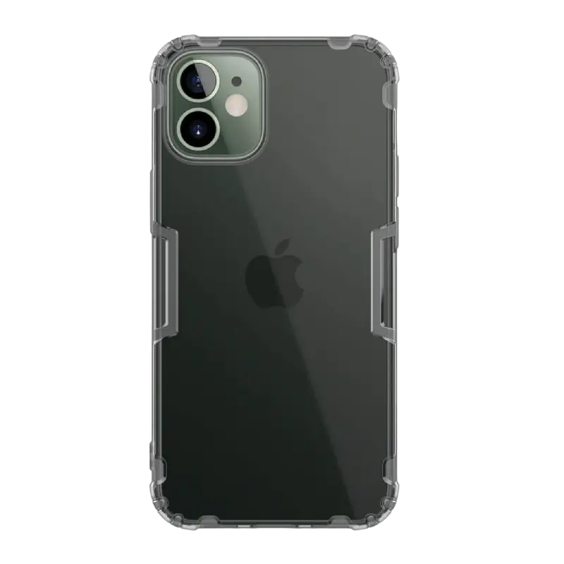 Husă Nillkin iPhone 12 mini - Ultra thin TPU - Nature, Gri - photo