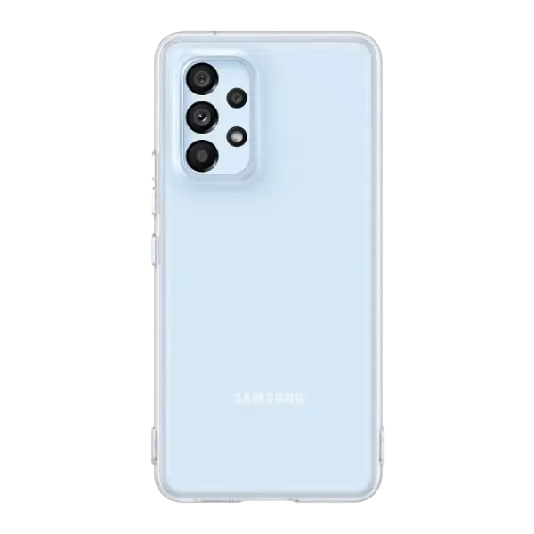 Чехол Samsung Soft Clear Cover for Galaxy A53, Прозрачный - photo