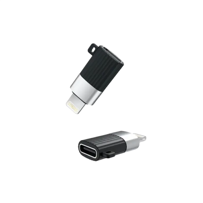 Адаптер USB XO NB149C, USB Type-C (F)/micro-USB, Чёрный - photo