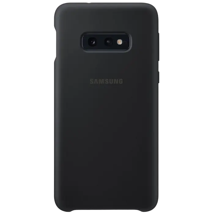 Husă Samsung Silicone Cover for Galaxy S10E, Negru - photo