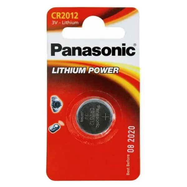 Baterii rotunde Panasonic CR-2012EL, CR2012, 1buc. - photo