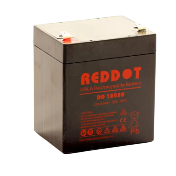 Аккумулятор для ИБП Ultra Power REDDOT, 12В 5Aч - photo