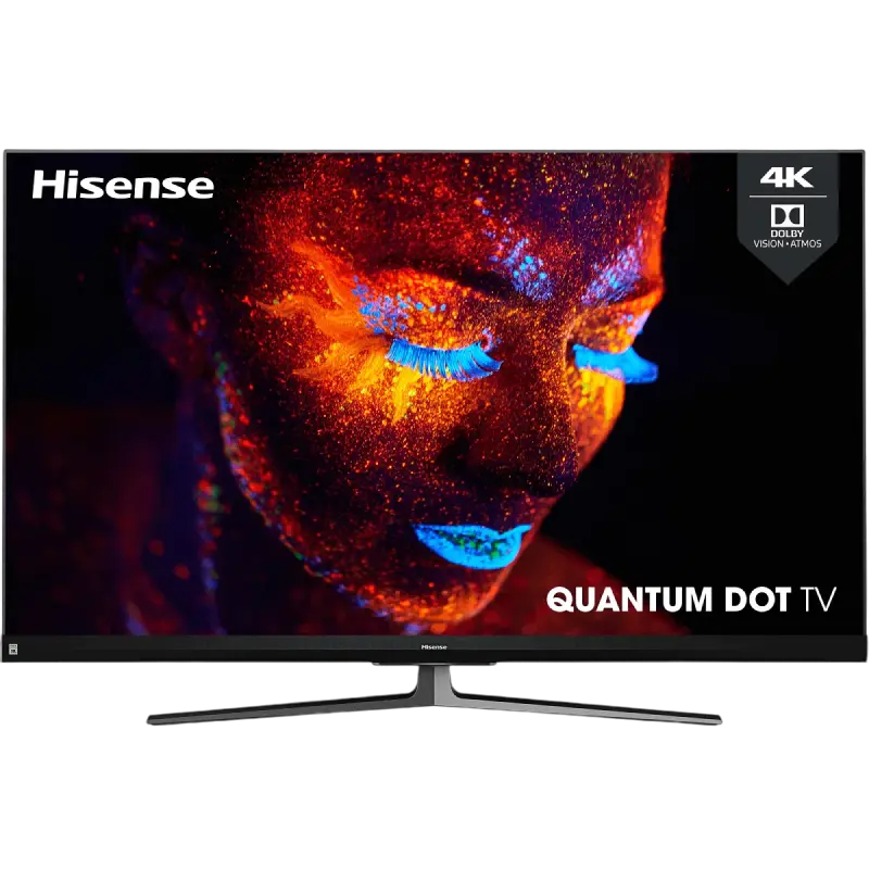 55" QLED SMART Телевизор Hisense 55U8QF, 3840x2160 4K UHD, VIDAA U OS, Чёрный - photo