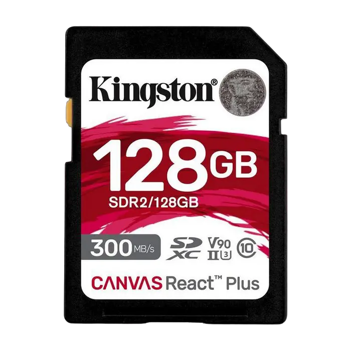 Card de Memorie Kingston Canvas React Plus, 128GB (SDR2/128GB) - photo