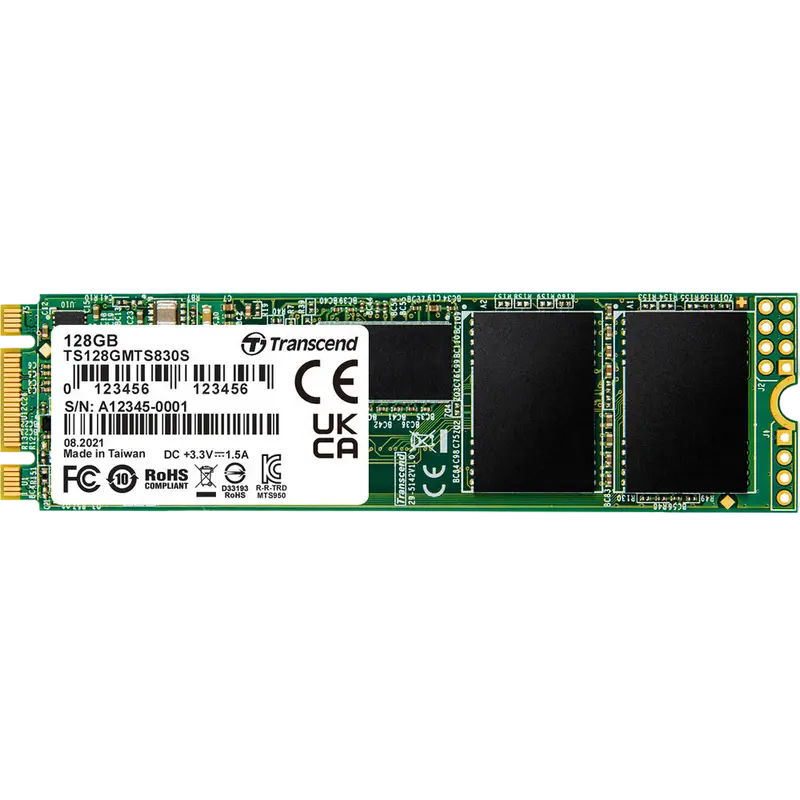 Накопитель SSD Transcend 830S, 128Гб, TS128GMTS830S - photo